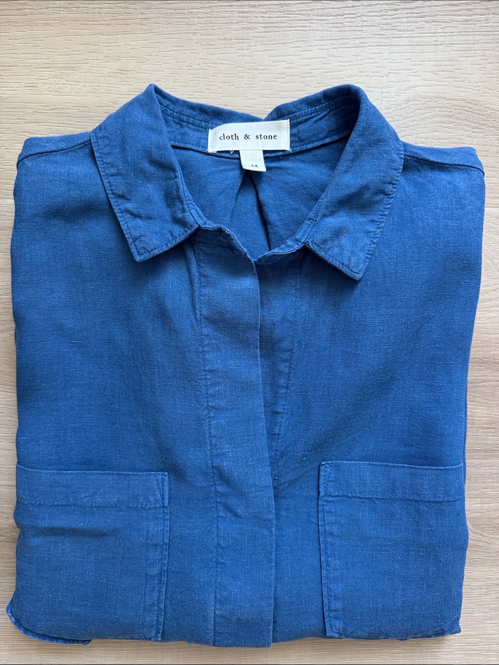 Cloth & Stone - 100% Linen Long Sleeve Button Down